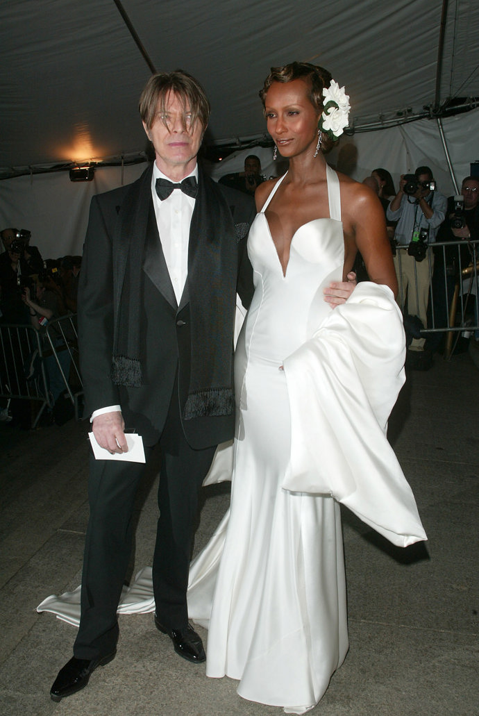 Iman a David Bowie aka ten nejstylovější, nejvíc cool pár historie, 2003
