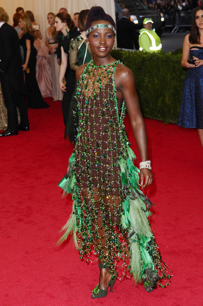  Lupita Nyong'o, Prada, 2014
