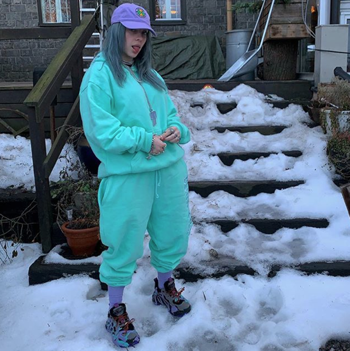Extravagantní styl Billie Eilish