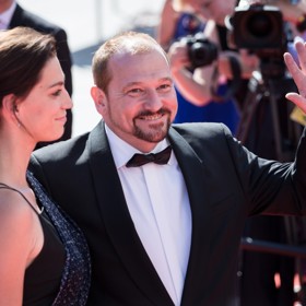Herec Marek Taclík s manželkou Pavlou Růžičkovou
