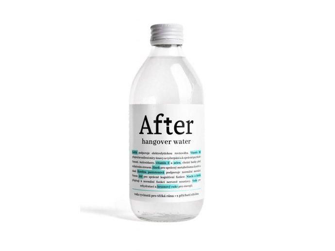  After Hangover water
