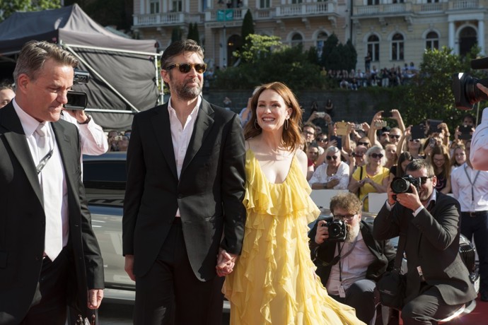 Filmový režisér Bart Freundlich a herečka Julianne Moore
