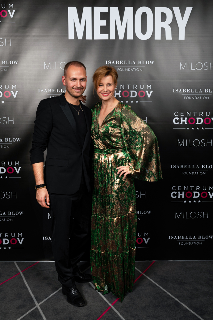 Milosh Harajda a Jitka Schneiderová
