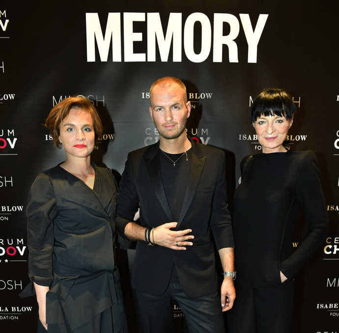 Magda Rochová, Milosh Harajda a Libena Rochová
