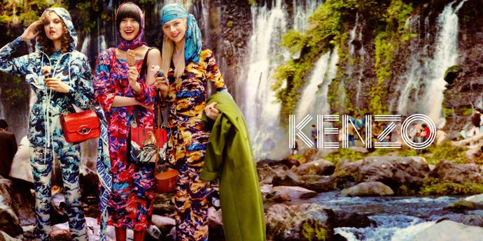 KENZO

Modelky: Hunter Schafer a Lindsay Wixson, Kiko Arai, Geron Nord a Jabali Sandiford

Fotograf: David LaChapelle
