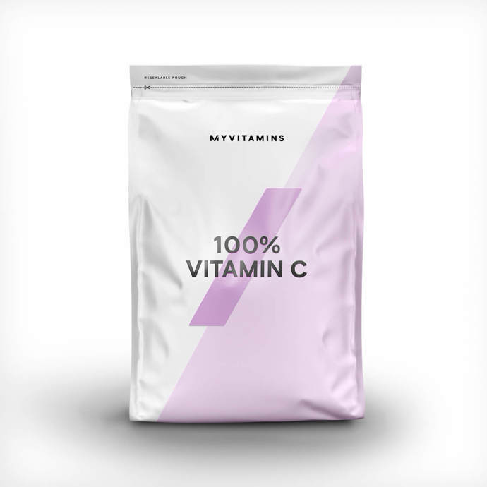 100% Vitamín C, důležitý vitamínový prášek každodenně prospěšný zdraví z řady důvodů
