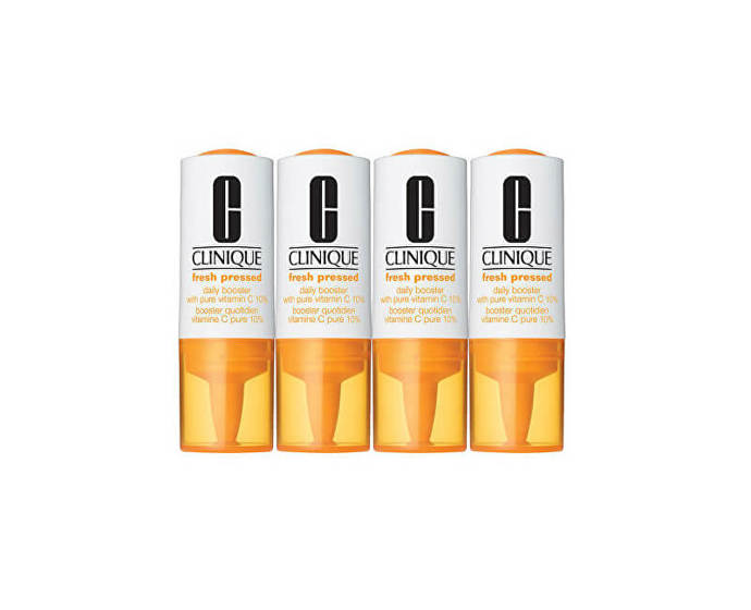 Clinique Daily  Fresh Pressed Booster With Pure Vitamin C 10%, rozjasňující sérum s vitaminem C proti stárnutí pleti
