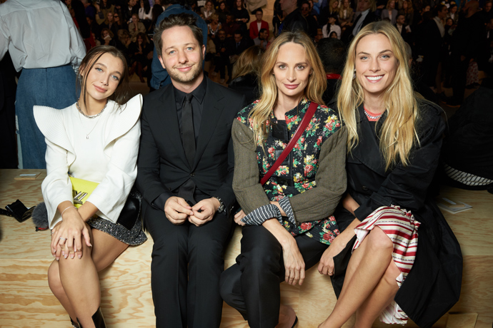 Emma Chamberlain, Derek Blasberg, Lauren Santo Domingo, Selby Drummond
