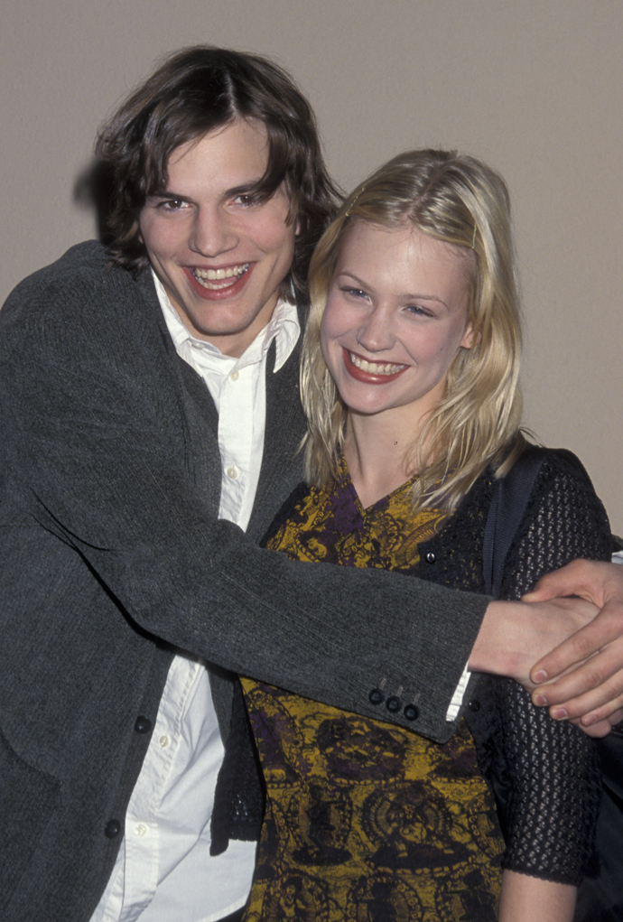 Ashton Kutcher a January Jones
