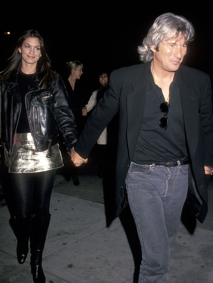 Richard Gere a Cindy Crawford
