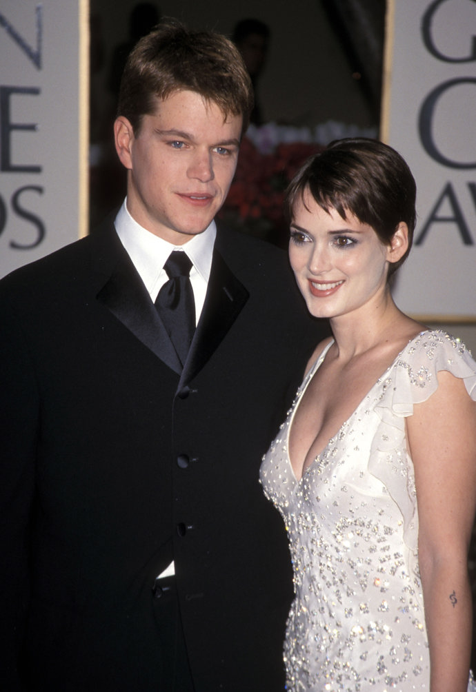 Matt Damon a Winona Ryder
