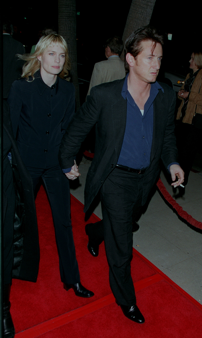 Robin Wright a Sean Penn
