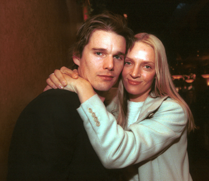 Ethan Hawke a Uma Thurman
