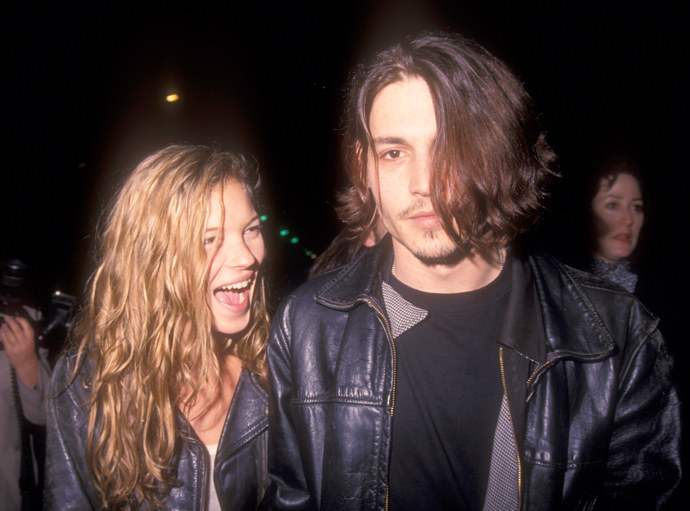Johnny Depp a Kate Moss
