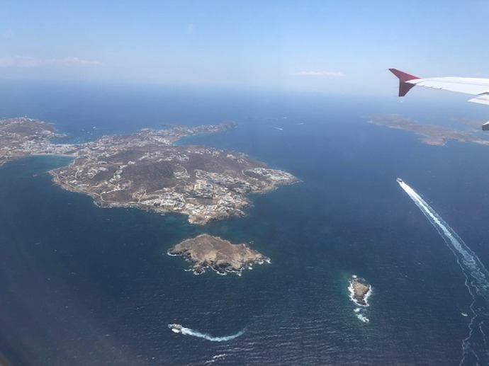 Podívejte se do galerie, jak si užila Mykonos Katherina Lambert: 