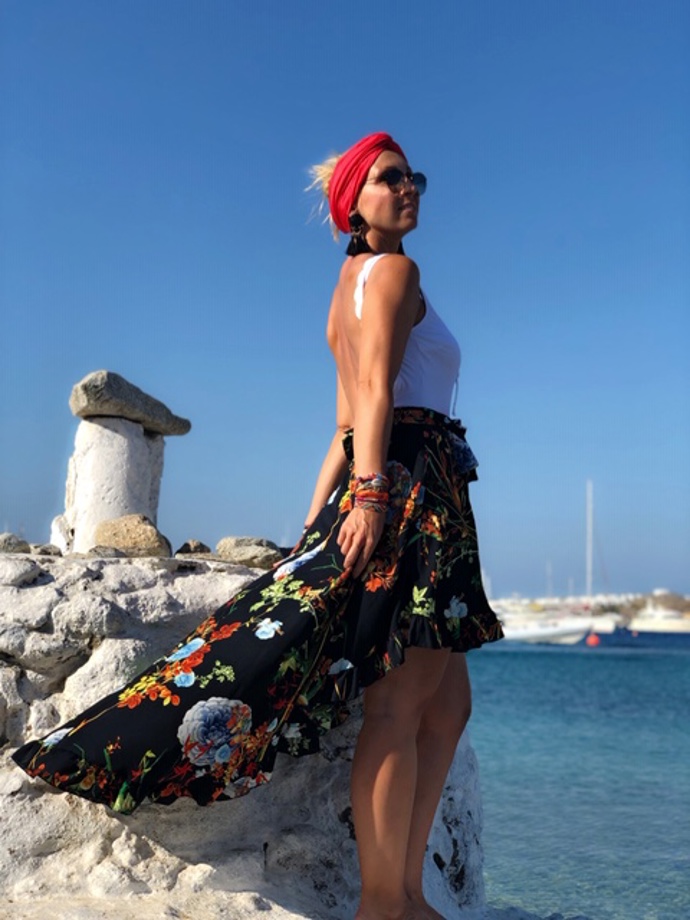 Podívejte se do galerie, jak si užila Mykonos Katherina Lambert: 