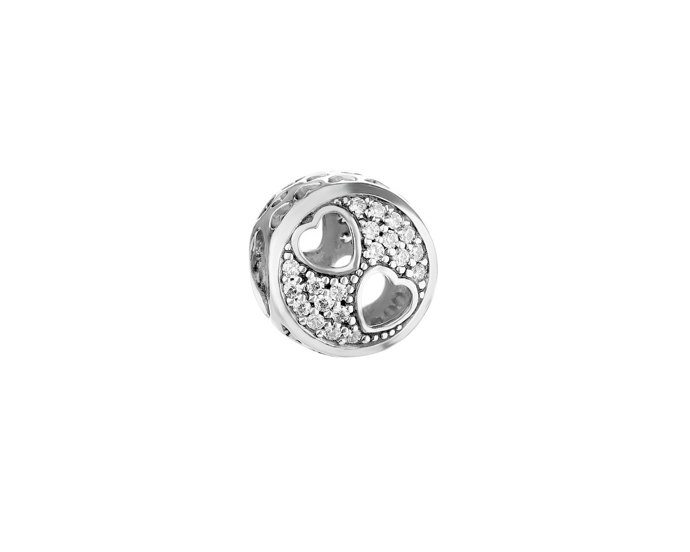 Stříbný přívěsek Beads se zirkony- srdce, Apart, 779 Kč
