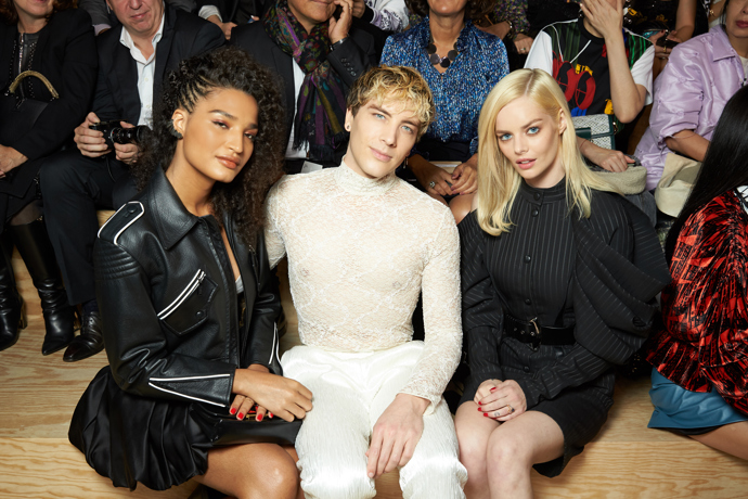Indya Moore, Cody Fern, Samara Weaving
