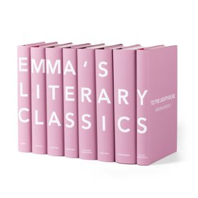 personifikovaný set obalů na knihy, Juniper Books, 8750 Kč
