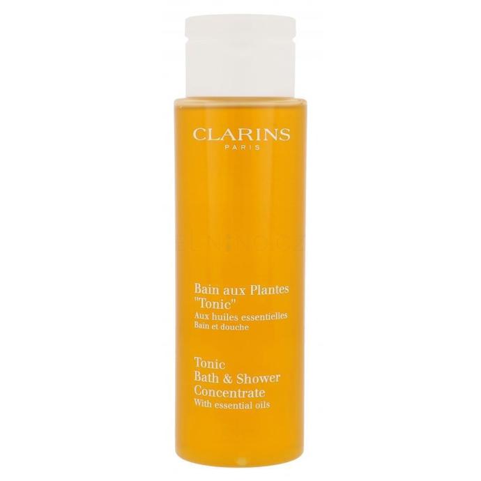 bylinná koupel, Clarins Tonic Bath & Shower Concentrate, 560 Kč
