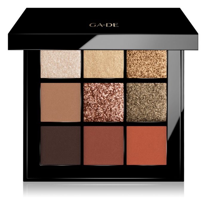 Oční paletka, Velveteen eyeshadow palette, GA-DE, 649 Kč
