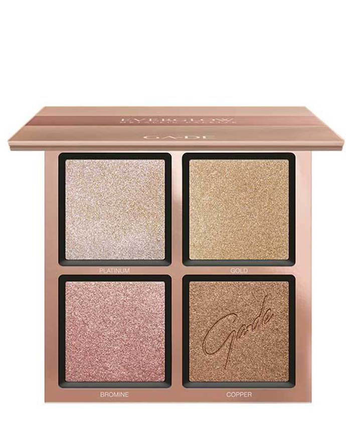 Rozjasnovač, Everglow metallic highlighter palette, GA-DE, 948 Kč
