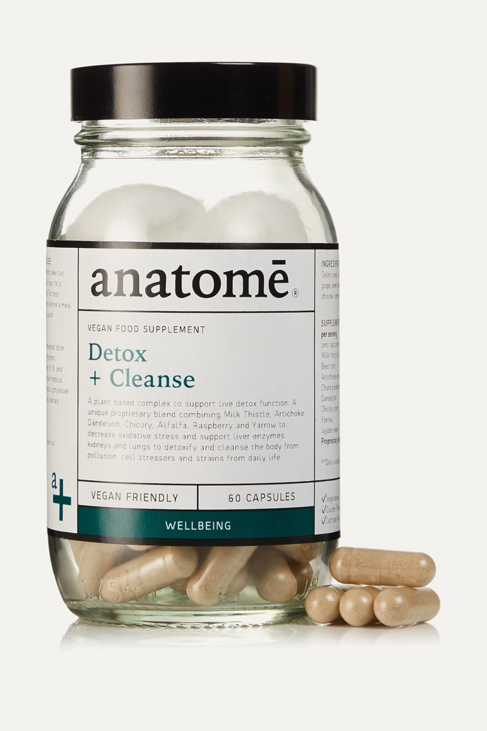 veganský doplněk stravy pro detox a očistu, Anatome, 825 Kč (balení 60 tablet)

