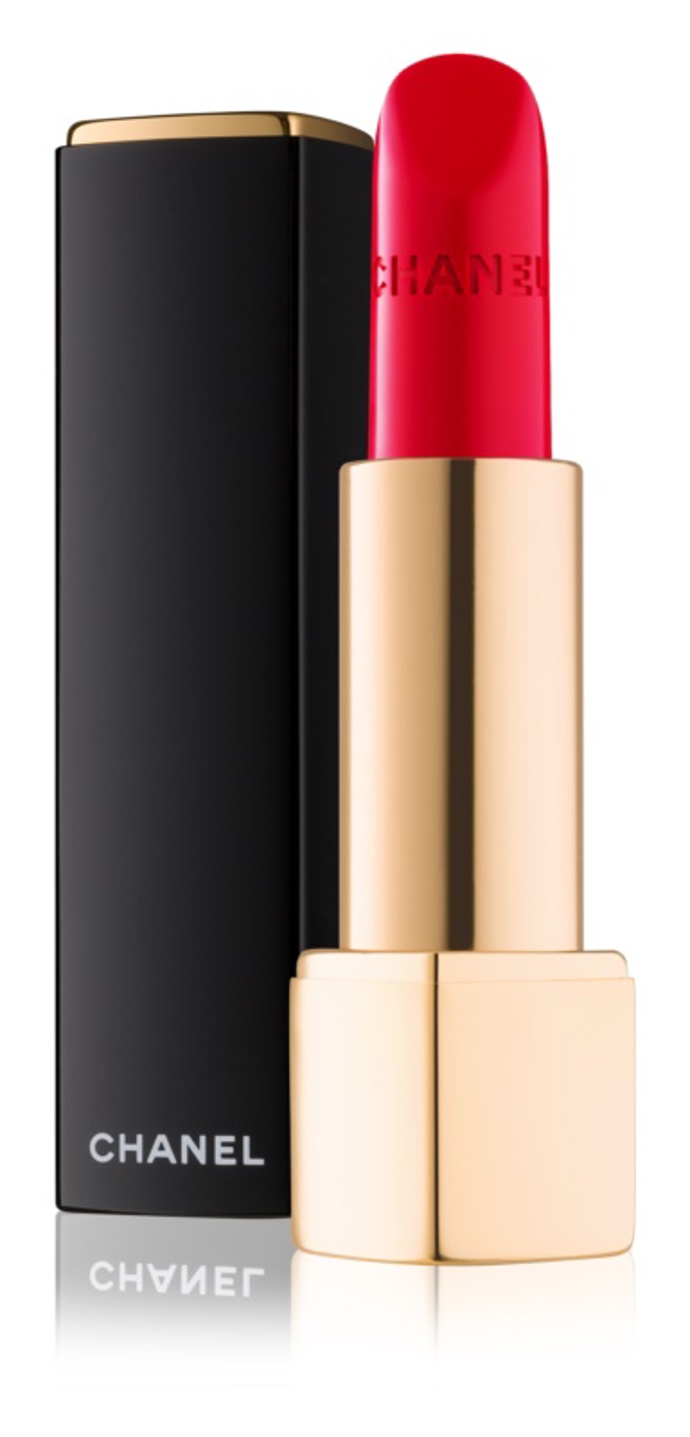 intenzivní dlouhotrvající rtěnka, Chanel Rouge Allure, odstín 104 Passion, 915 Kč
