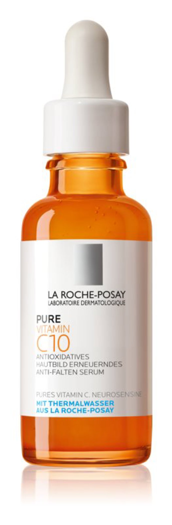 rozjasňující protivráskové sérum, La Roche-Posay Pure Vitamin C10, 1009 Kč
