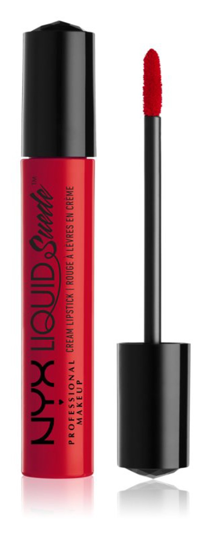 tekutá voděodolná rtěnka s matným finišem, NYX Professional Makeup Liquid Suede™ Cream, odstín 11 Kitten Heels, 219 Kč
