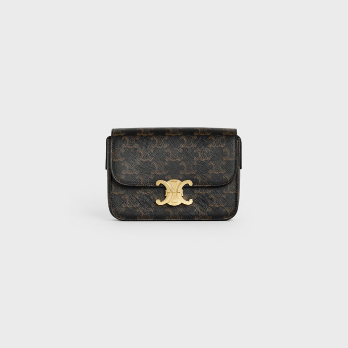 Celine Nano Canvas Triomphe bag
