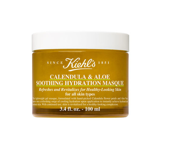 hydratační maska, Calendula & Aloe Soothing Hydration Masque, Kiehl’s, 1250 Kč
