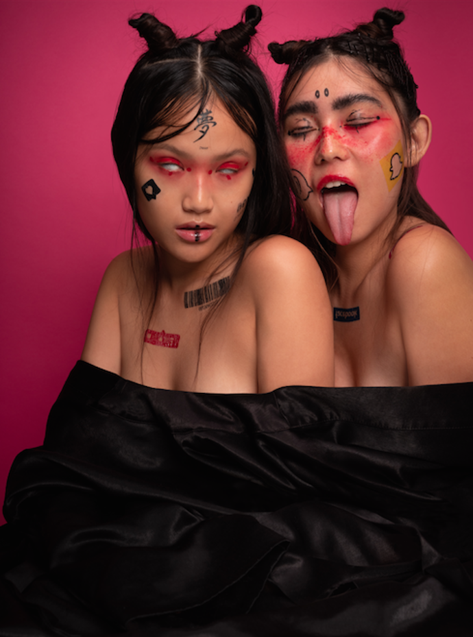 Beauty editorial Social Madness