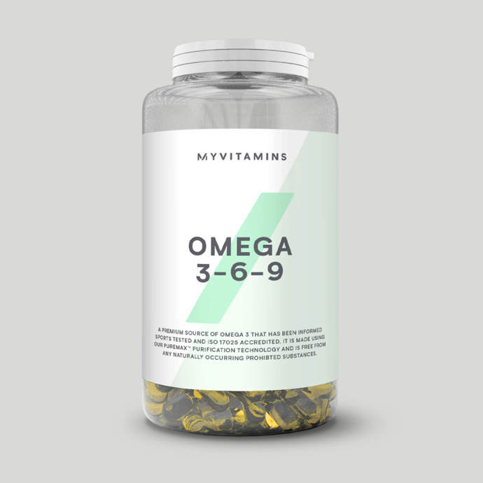 Omega 3-6-9, prodává Myprotein.cz, 299 Kč
