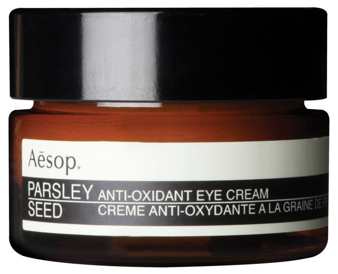 Parsley Seed Anti-Oxidant Eye Cream, Aesop, prodává Ingredients 1 900 Kč
