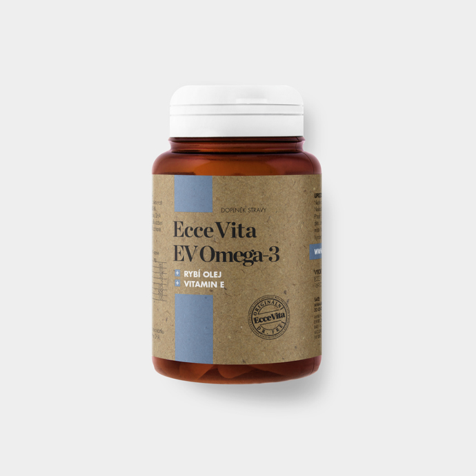 Omega-3, Ecce Vita, prodává Eccevita.cz, 319 Kč
