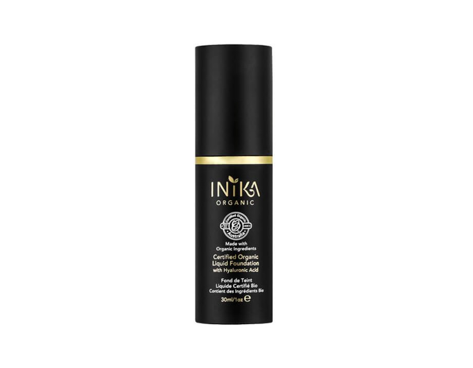 Krémový make-up s kyselinou hyaluronovou, Liquid Foundation with Hyaluronic Acid, INIKA ORGANIC, prodává Licirna.cz, 990 Kč
