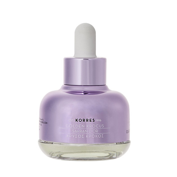Šafránový elixír na oční okolí, Korres Golden Krocus, Ageless Saffron Eye Elixir, 18 ml, 1 690 Kč
