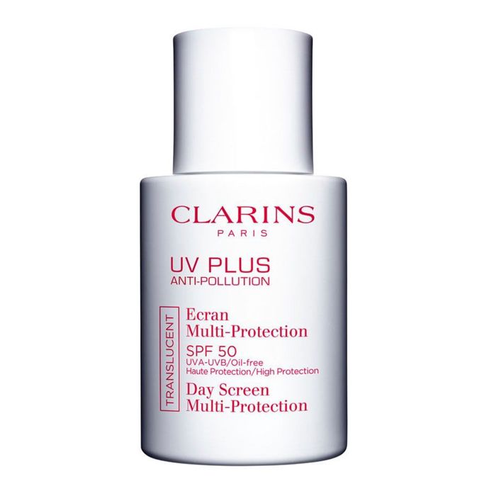 Víceúčelová ochranná emulze s SPF 50, UV+ Anti-Pollution, CLARINS, prodává Sephora.cz, 1 050 Kč

