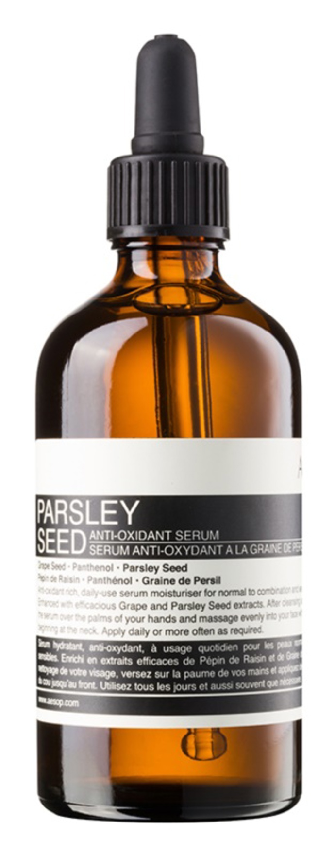 Antioxidační sérum, Skin Parsley Seed, Aēsop, 1 680 Kč
