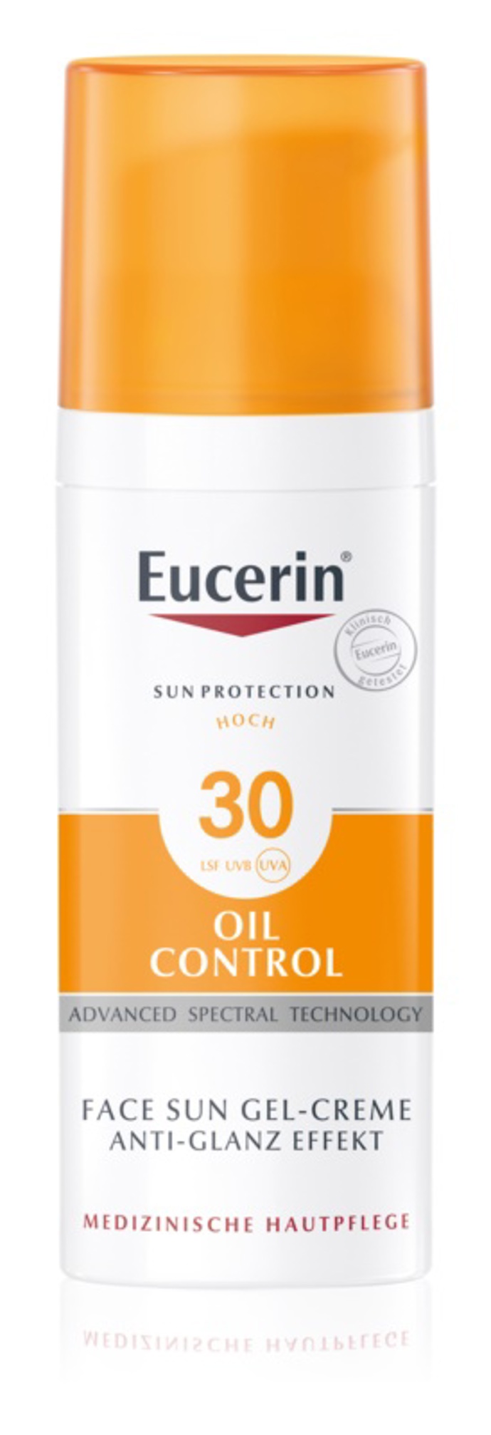 Ochranný krémový gel na obličej SPF 30, Eucerin Sun Oil Control, Eucerin, 385 Kč
