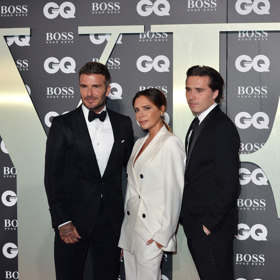 David a Victorie Bekcham a Brooklyn Beckham

