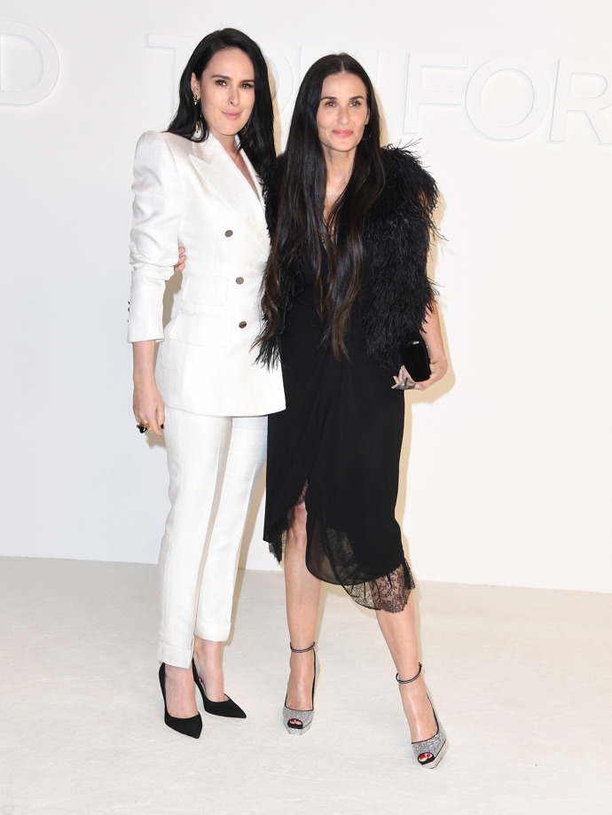 Demi Moore a Rumer Willis
