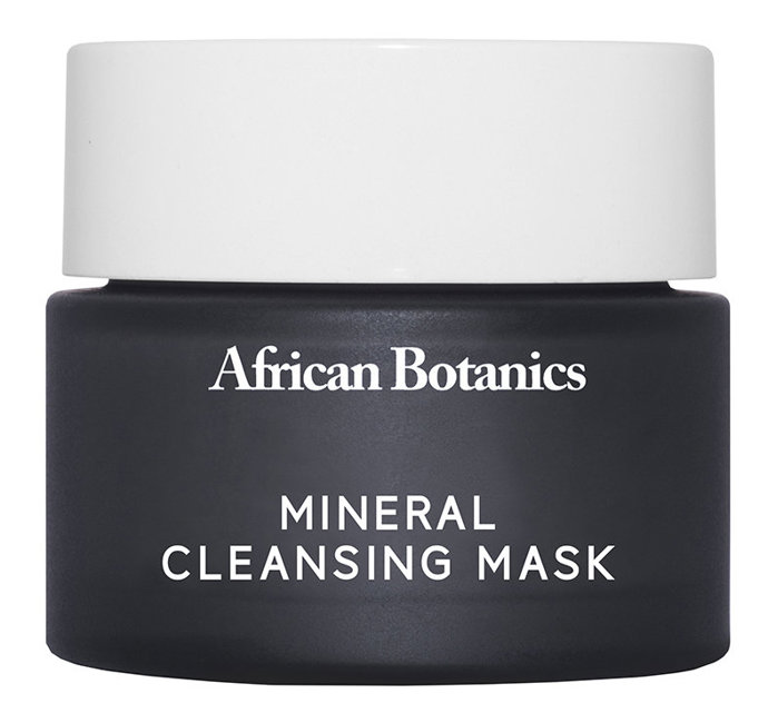 Detoxikační a omlazující jílová maska, MINERAL CLEANSING MASK, AFRICAN BOTANICS, prodává Ingredients.cz, 2 150 Kč
