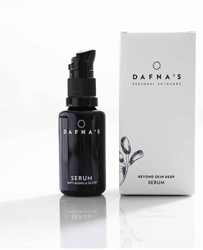 BIOAKTIVNÍ SERUM ANTI AGING & GLOW, SKINCARE SERUM, DAFNA'S, prodává Líčirna.cz, 1990 Kč

