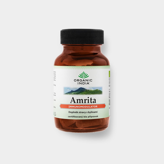 Chebule srdčitá, známá jako Guduchi má antioxidační působení, podporuje imunitu, funkce jater a metabolismus lipidů. Má pozitivní vliv na duševní a kognitivní funkce.

Amrita, prodává Ecce Vita, 239 Kč
