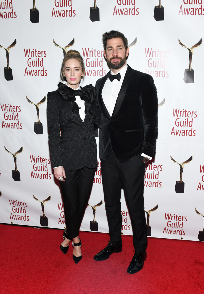 Emily Blunt a John Krasinski 
