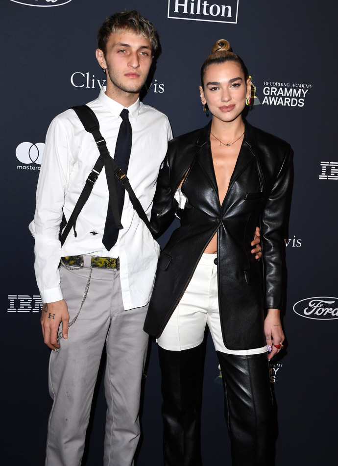 Anwar Hadid a Dua Lipa 
