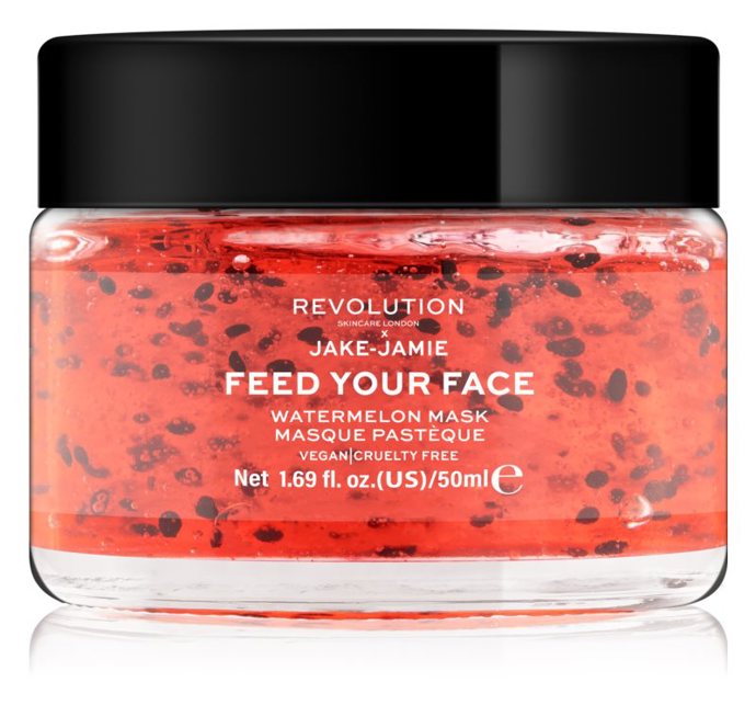 hydratační pleťová maska, Revolution Skincare X Jake-Jamie Watermelon, 294 Kč
