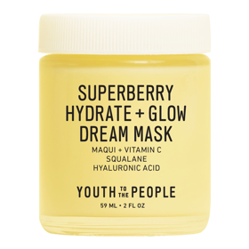 hydratační rozjasňující maska, Superberry Hydrate + Glow Dream Mask, Youth to be People, Sephora, 990 Kč
hydratační rozjasňující maska, Superberry Hydrate + Glow Dream Mask, Youth to be People, Sephora, 990 Kč